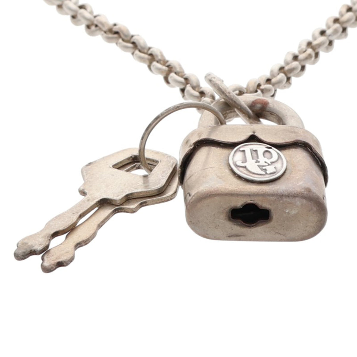 JeanPaulGAULTIER Silver Cadenas Necklace