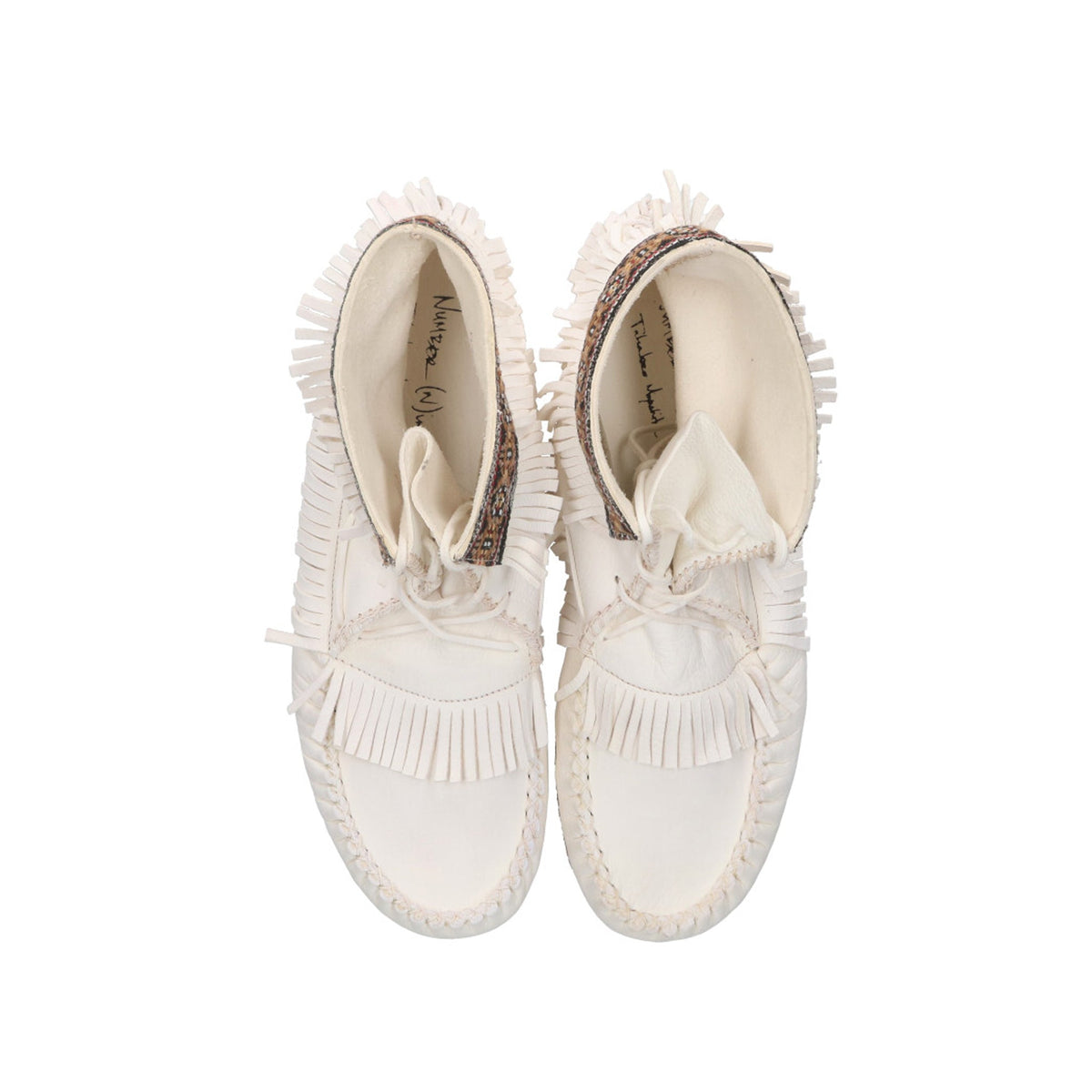 NUMBER (N)INE 2008A/W Boots White Size 9