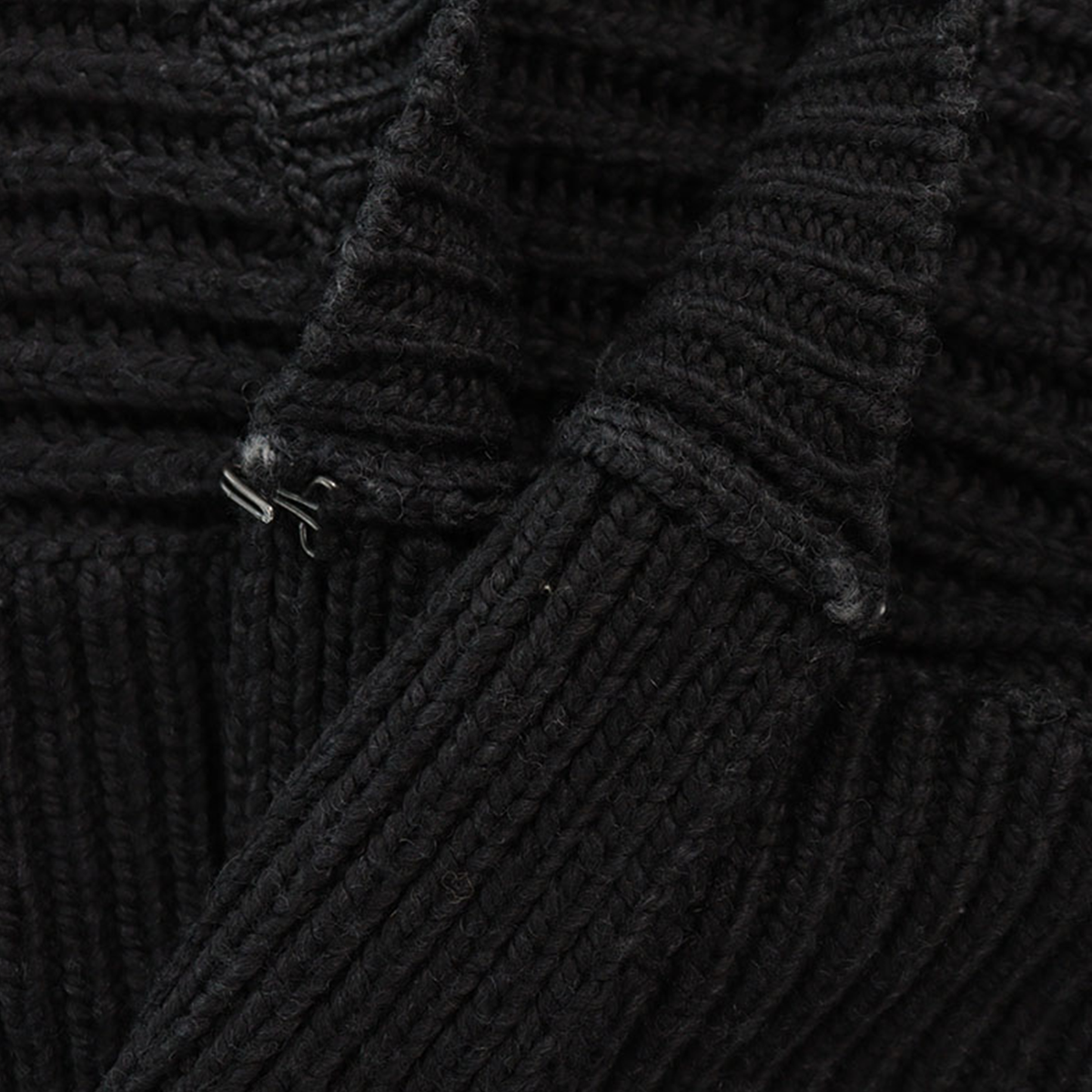 Maison Martin Margiela 2005 A/W Black Wool Sweater Size S