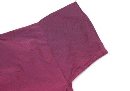 ISSEY MIYAKE 19SS Poly High-Neck Cinched Dress Pink Size 2