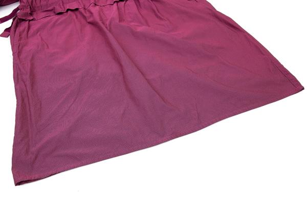 ISSEY MIYAKE 19SS Poly High-Neck Cinched Dress Pink Size 2