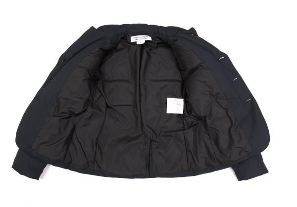 COMME des GARCONS 19AW Down Tailored Blazer Navy Size S