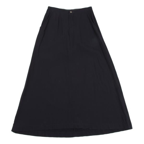 COMME des GARCONS Mixed Material Paneled Skirt Blue Size S
