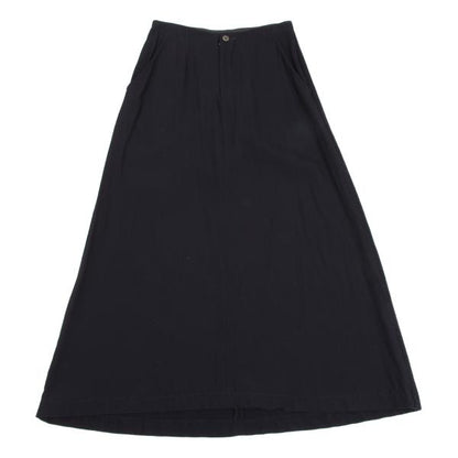 COMME des GARCONS Mixed Material Paneled Skirt Blue Size S