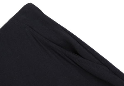 COMME des GARCONS Mixed Material Paneled Skirt Blue Size S