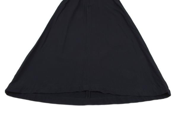 COMME des GARCONS Mixed Material Paneled Skirt Blue Size S