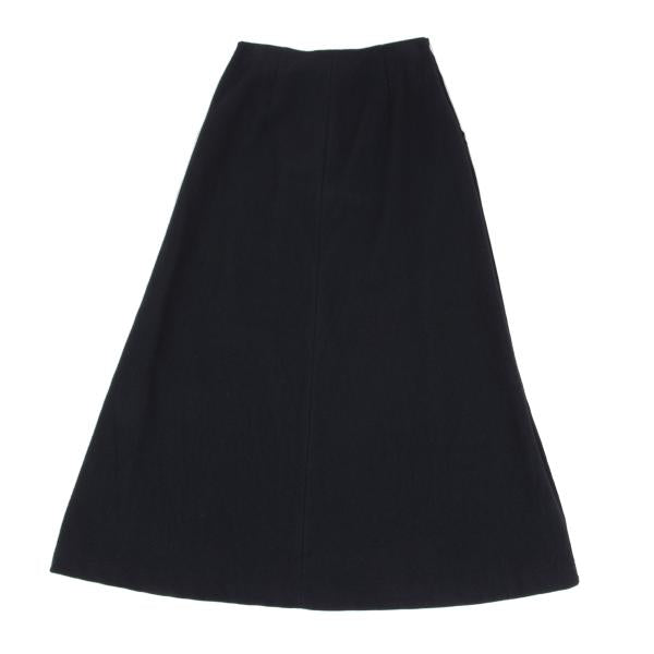 COMME des GARCONS Mixed Material Paneled Skirt Blue Size S