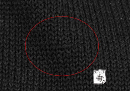 Y's Cotton Buttonless Knit Jacket Black Size 3