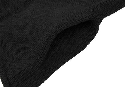 Y's Cotton Buttonless Knit Jacket Black Size 3
