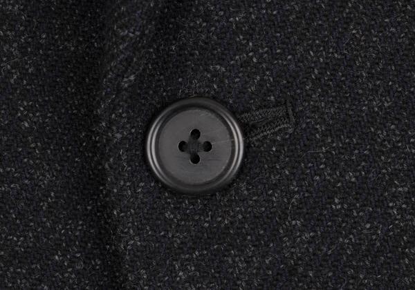 Y's for men Wool Shadow Checker Jacket Navy Size S