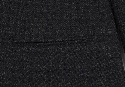 Y's for men Wool Shadow Checker Jacket Navy Size S