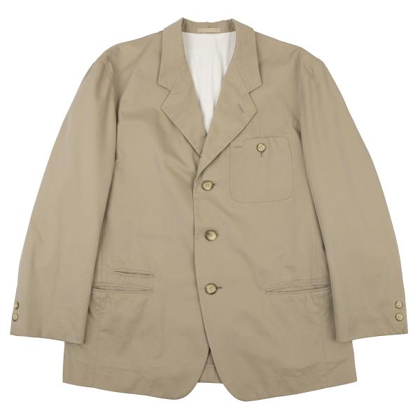 ISSEY MIYAKE MEN Beige Cotton Multi-Pocket Jacket Size S