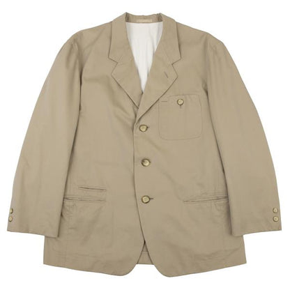 ISSEY MIYAKE MEN Beige Cotton Multi-Pocket Jacket Size S