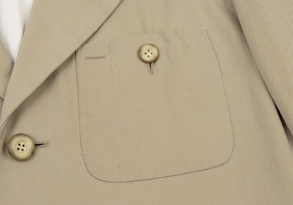 ISSEY MIYAKE MEN Beige Cotton Multi-Pocket Jacket Size S