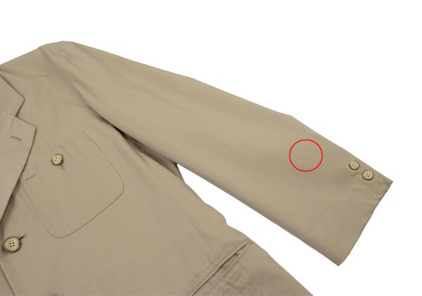 ISSEY MIYAKE MEN Beige Cotton Multi-Pocket Jacket Size S