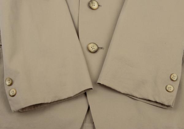 ISSEY MIYAKE MEN Beige Cotton Multi-Pocket Jacket Size S