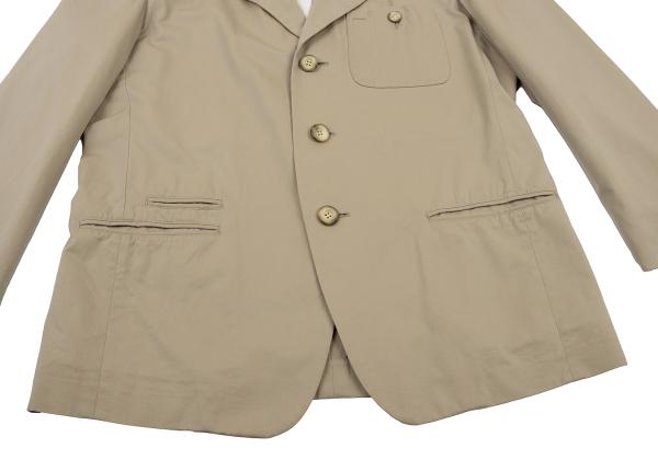 ISSEY MIYAKE MEN Beige Cotton Multi-Pocket Jacket Size S
