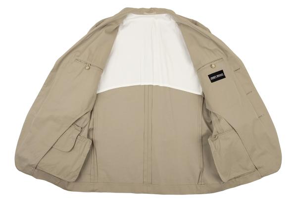 ISSEY MIYAKE MEN Beige Cotton Multi-Pocket Jacket Size S