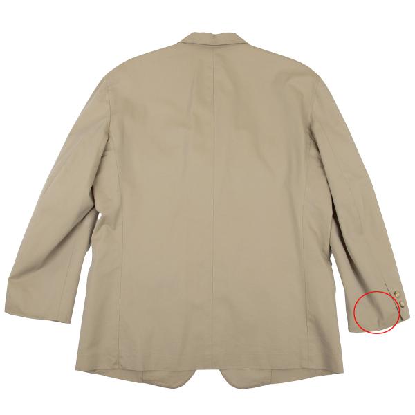 ISSEY MIYAKE MEN Beige Cotton Multi-Pocket Jacket Size S