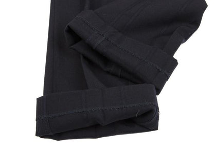 COMME des GARCONS Wool Stripe Double Hem Pants Blue Size M