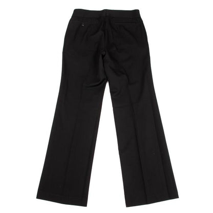COMME des GARCONS Black Wool Gabardine Slacks Pants Size M
