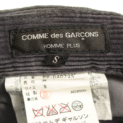 COMME des GARCONS 2000AW Gray Long Sleeve Shirt Size S