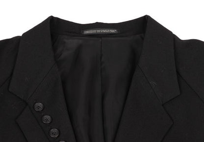 Yohji Yamamoto POUR HOMME 24SS Wool Jacket Black Size 2