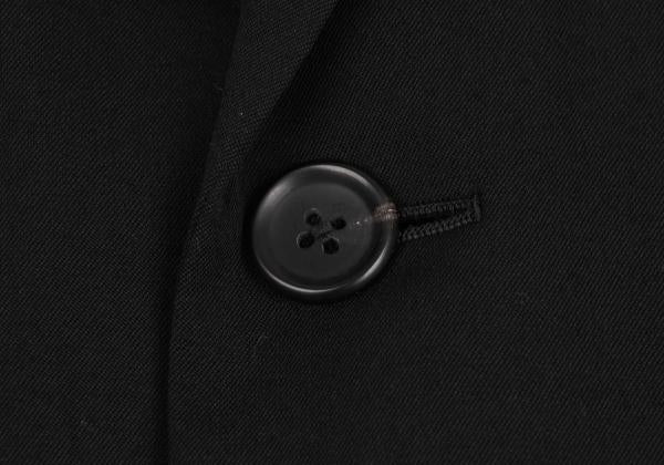 Yohji Yamamoto POUR HOMME 24SS Wool Jacket Black Size 2