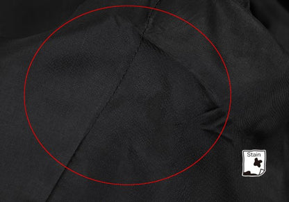 Y's Wool Blend Draped No-Collar Coat Black Size 1