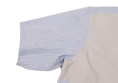 COMME des GARCONS SHIRT Striped Panel Short Blue Size S