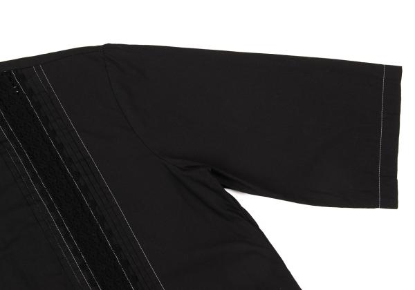 tricot COMME des GARCONS Cotton Lace Blouse Black Size S
