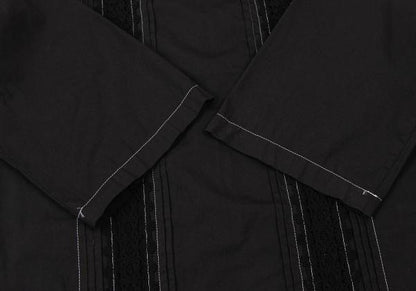 tricot COMME des GARCONS Cotton Lace Blouse Black Size S