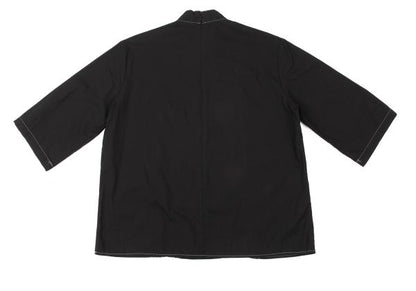 tricot COMME des GARCONS Cotton Lace Blouse Black Size S