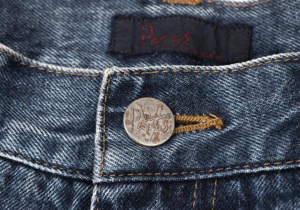 Papas Patch Washed Denim Jeans Indigo Size 36