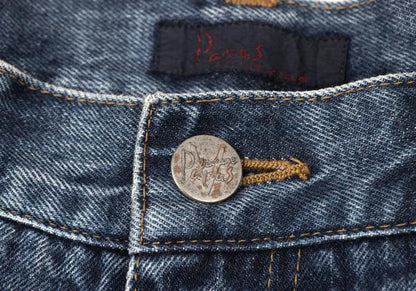 Papas Patch Washed Denim Jeans Indigo Size 36