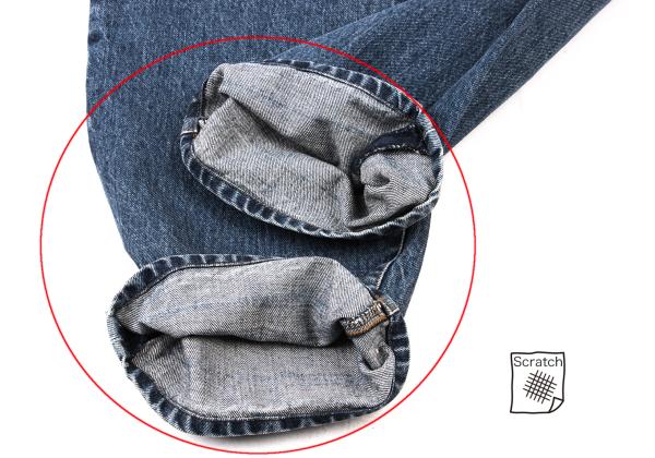 Papas Patch Washed Denim Jeans Indigo Size 36