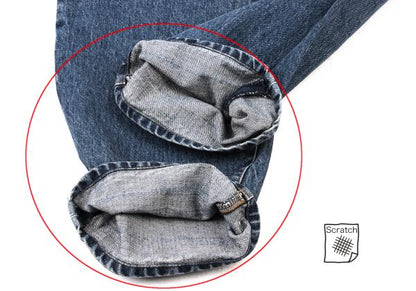 Papas Patch Washed Denim Jeans Indigo Size 36