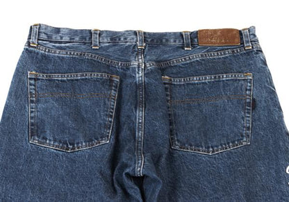 Papas Patch Washed Denim Jeans Indigo Size 36