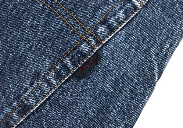 Papas Patch Washed Denim Jeans Indigo Size 36