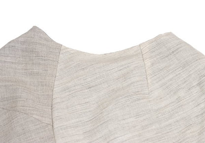 COMME des GARCONS Mixed Material Skirt Gray Size M