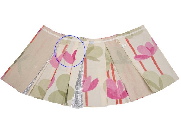 MARNI 00AW Floral Sequin Wrap Skirt Beige Multi Size 40
