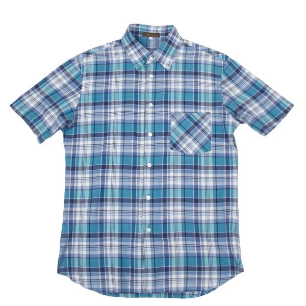 Yohji Yamamoto Y’s for men Madras Check S/S Shirt Size 3