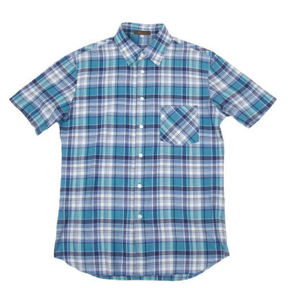 Yohji Yamamoto Y’s for men Madras Check S/S Shirt Size 3