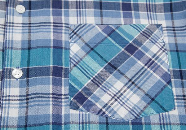 Yohji Yamamoto Y’s for men Madras Check S/S Shirt Size 3