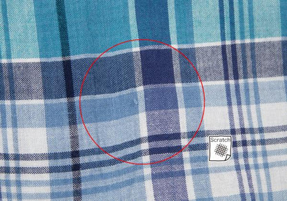 Yohji Yamamoto Y’s for men Madras Check S/S Shirt Size 3