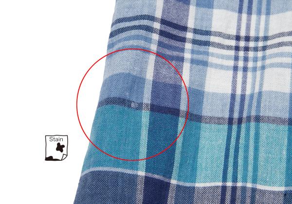 Yohji Yamamoto Y’s for men Madras Check S/S Shirt Size 3