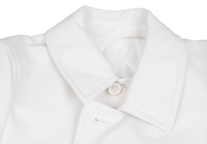 COMME des GARCONS HOMME PLUS White Quilted Coat Size S