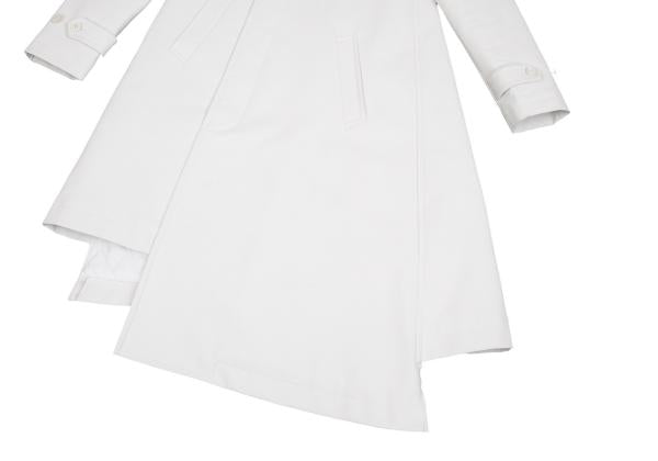 COMME des GARCONS HOMME PLUS White Quilted Coat Size S