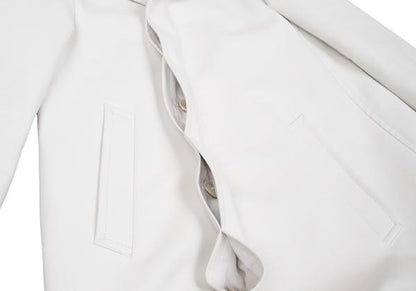 COMME des GARCONS HOMME PLUS White Quilted Coat Size S