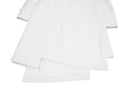 COMME des GARCONS HOMME PLUS White Quilted Coat Size S